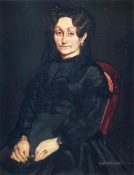  Madame Painting - Madame Auguste Manet Eduard Manet